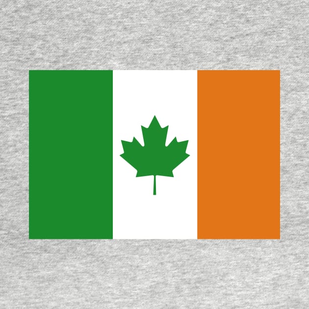 Canada - Ireland Flag Mashup by phneep